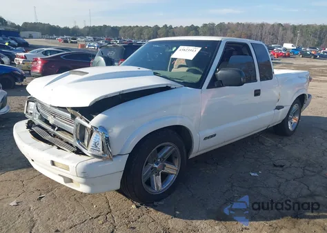 1997 Chevrolet S-10 Ls Sportside из США, поврежденный, VIN 1GCCS19X5V8115876